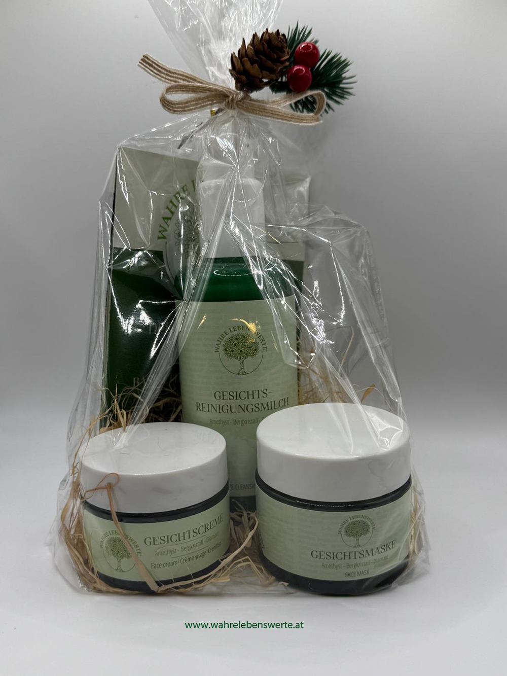 Beauty Set - Gesichtscreme, Reinigungsmilch, Gesichtsmaske